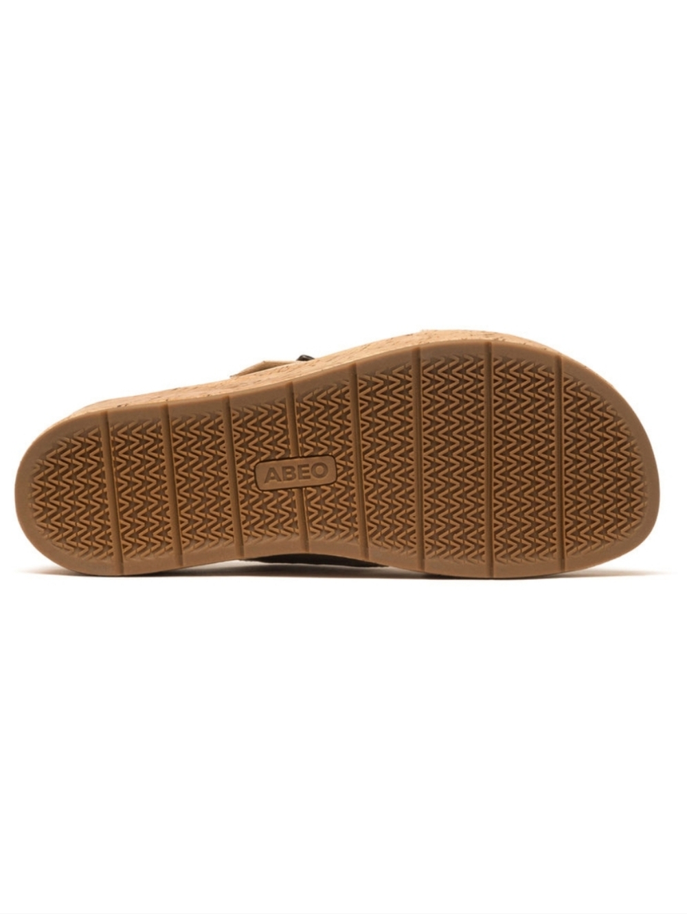 ABEO Dylan 2351 Solstice Cross Slide Metatarsal Cuban Sand Cork Wedge Sandal 7.5 - Picture 12 of 12